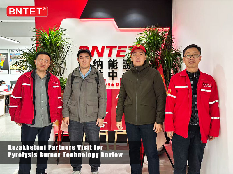 Kazakhstani Partners Visit for Pyrolysis Burner Technology Review